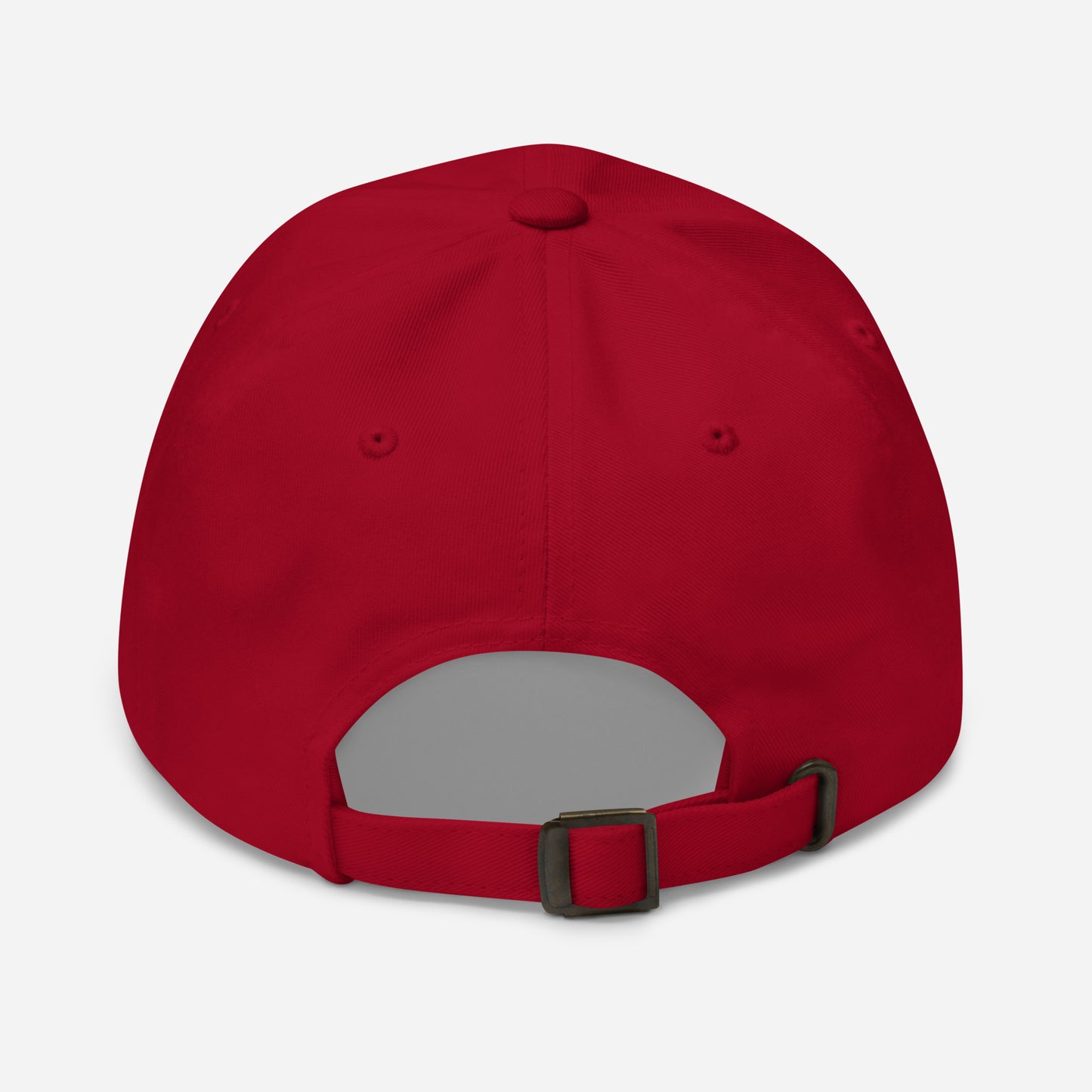 Hat With Embroidered Flower And Fruit Design